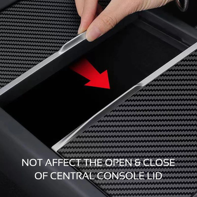 Tesla Model 3 Highland & Model Y Juniper Centre Console Wrap (Carbon-Look or Matte)