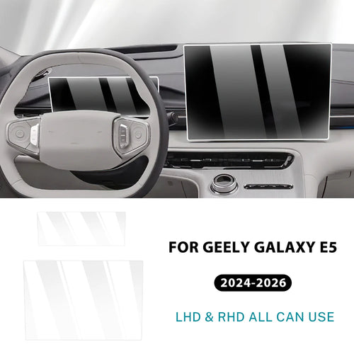 Geely EX5 Screen Protector Set – Navigation Screen + Driver Display Tempered Glass