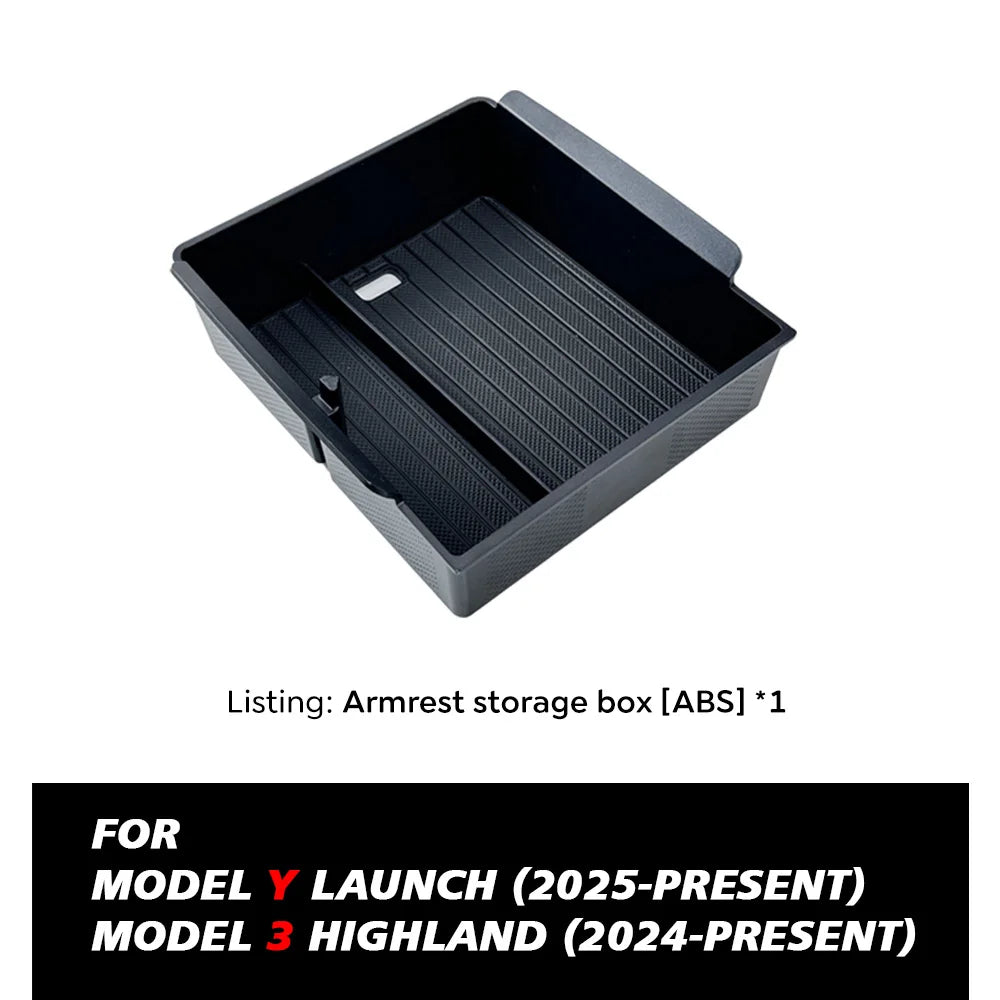 Tesla Model 3 Highland & Model Y Juniper Console Organiser Set