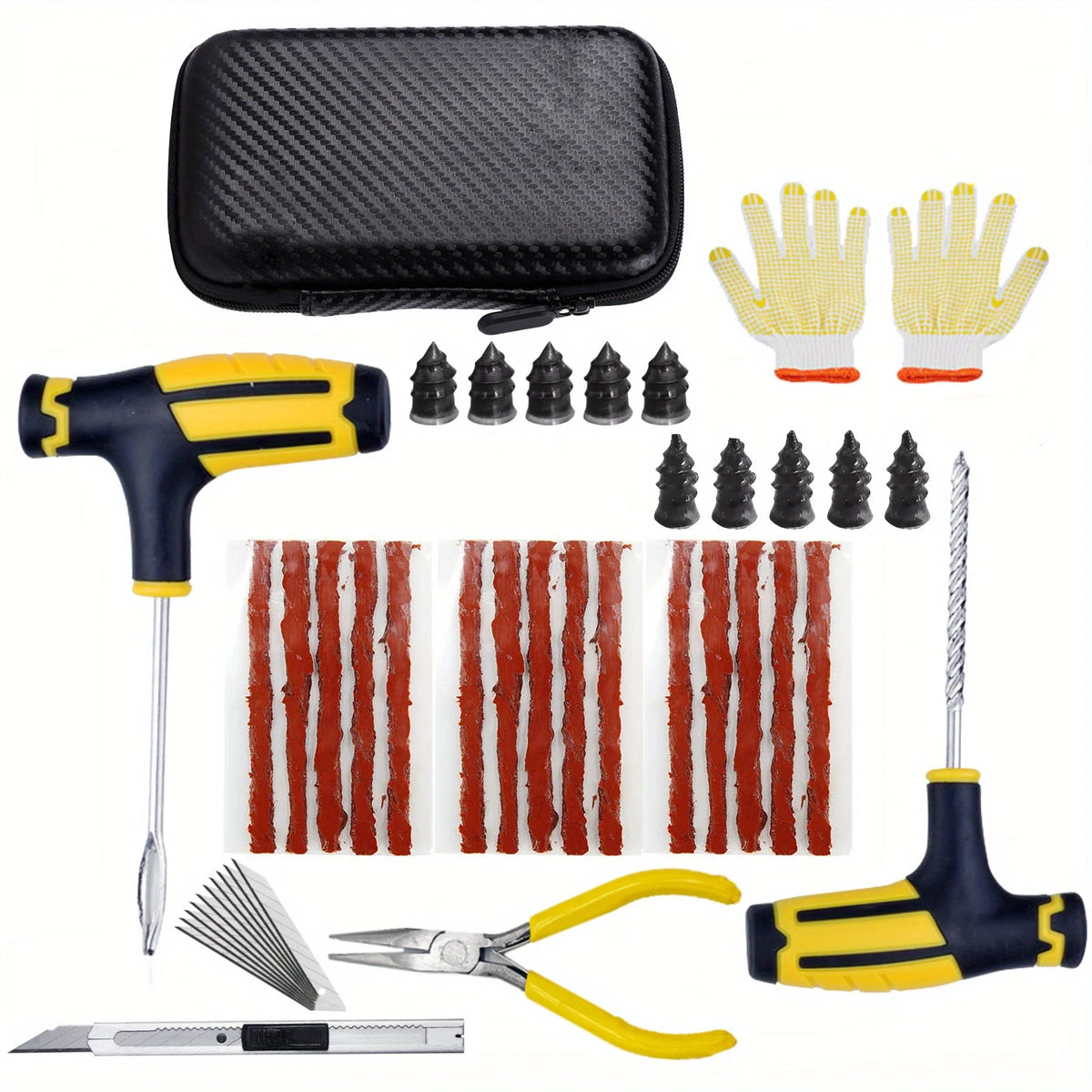 Tubeless Tyre Plug Repair Kit