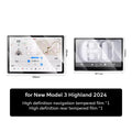 Tesla Model 3 Highland, Model Y & Model Y L Screen Protector Set