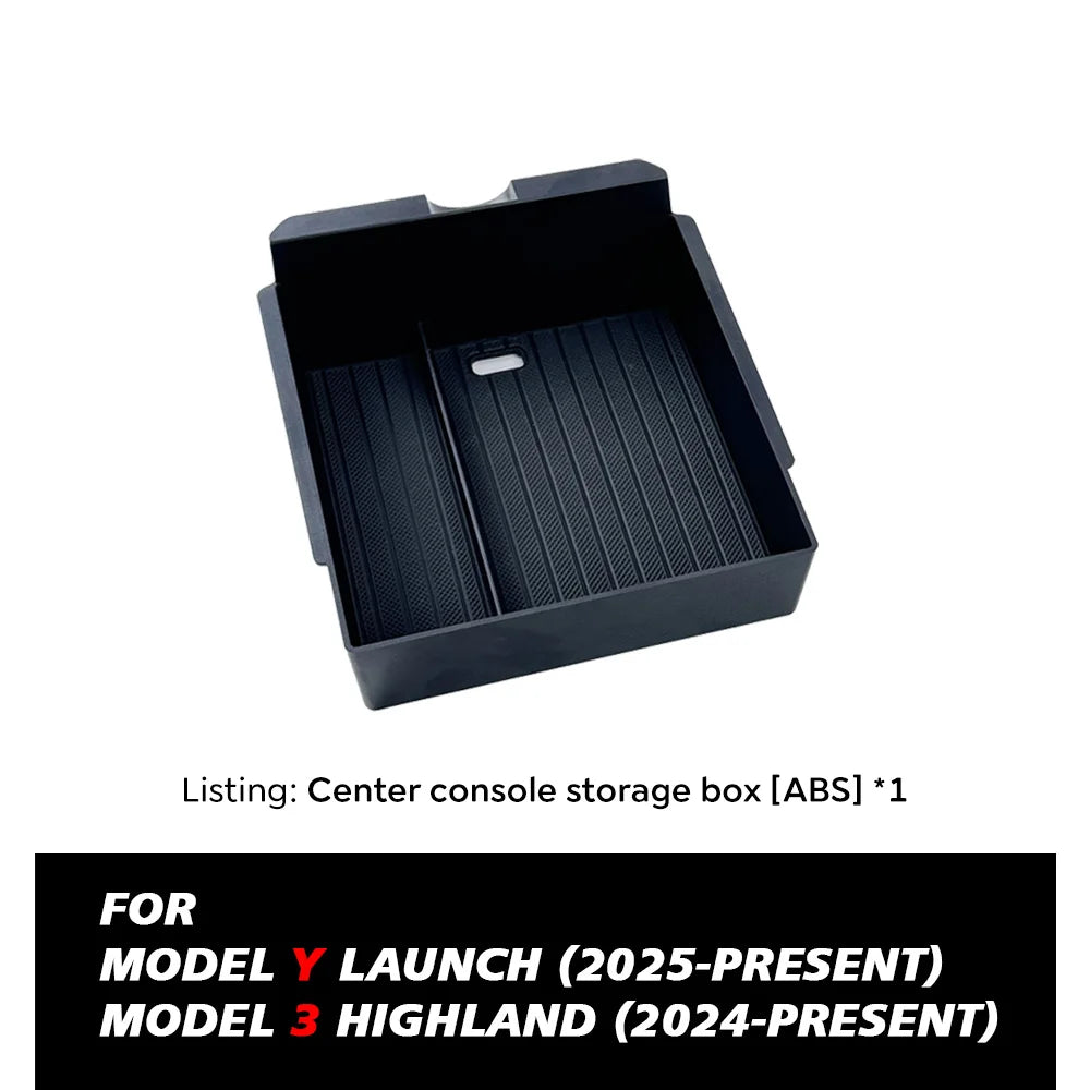 Tesla Model 3 Highland & Model Y Juniper Console Organiser Set