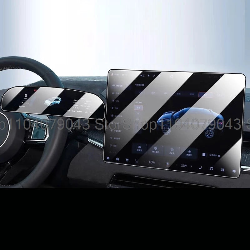 Zeekr 7X Screen Protector Set – 16" Centre Screen + Driver Display Tempered Glass