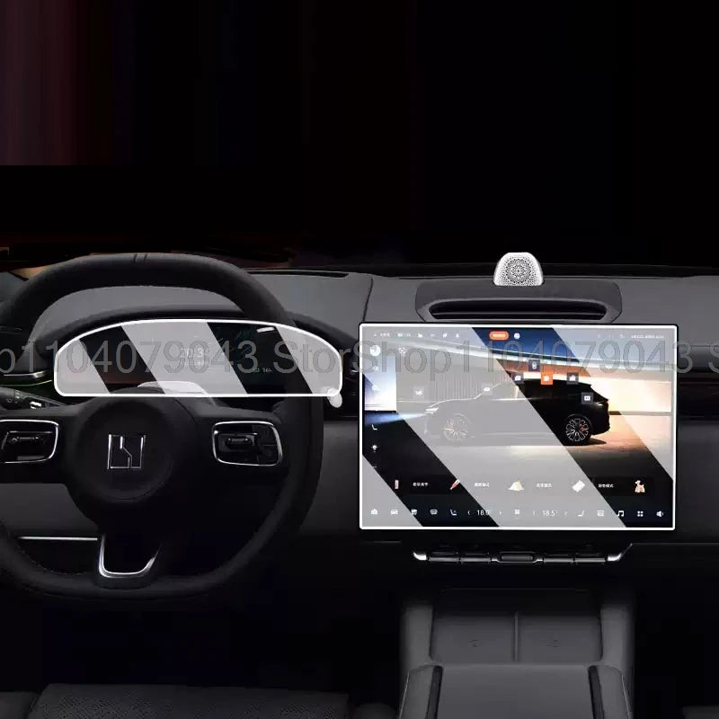 Zeekr 7X Screen Protector Set – 16" Centre Screen + Driver Display Tempered Glass