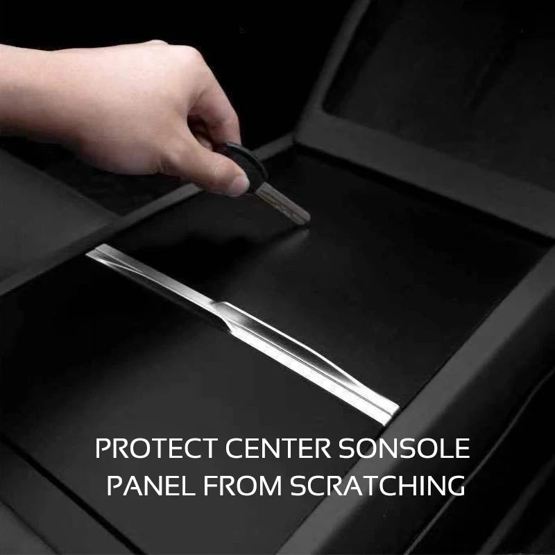 Tesla Model 3 Highland & Model Y Juniper Centre Console Wrap (Carbon-Look or Matte)