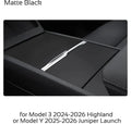 Tesla Model 3 Highland & Model Y Juniper Centre Console Wrap (Carbon-Look or Matte)
